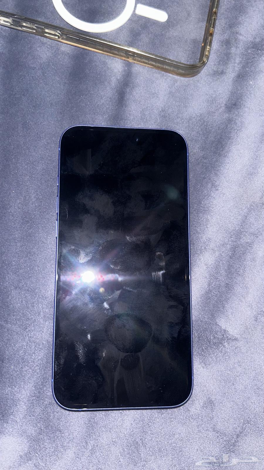 ايفون 16 بلس ازرق 256 جيجا نظيف مافيه خدشه معه اغراضه للبدل64379631329281112