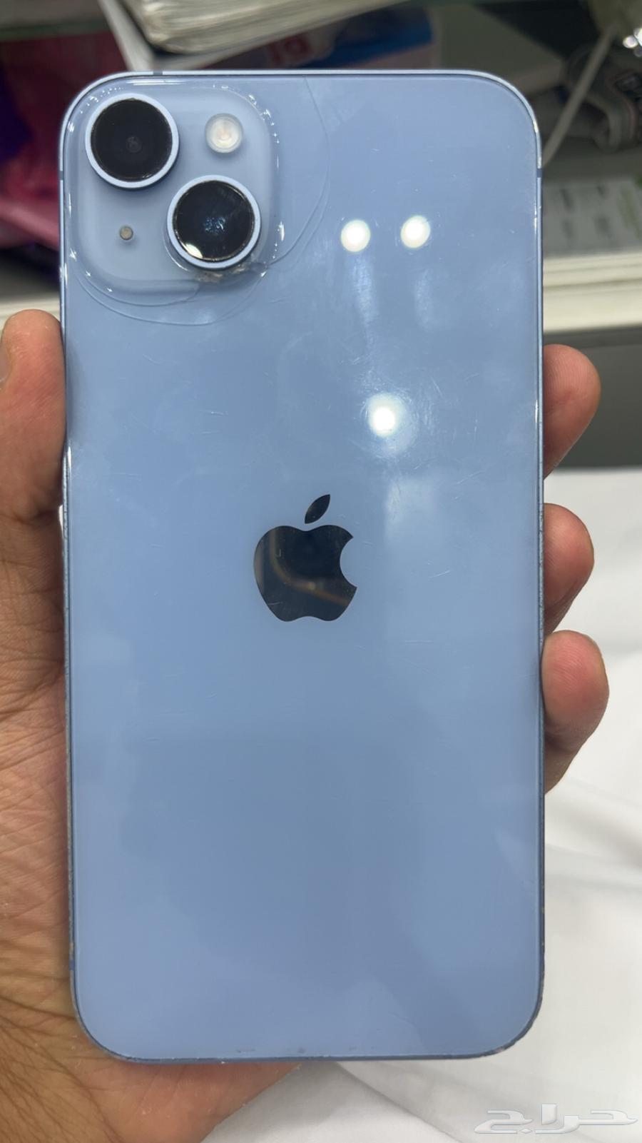 14 بلس 256 ازرق البطاريه 8464388826064514110