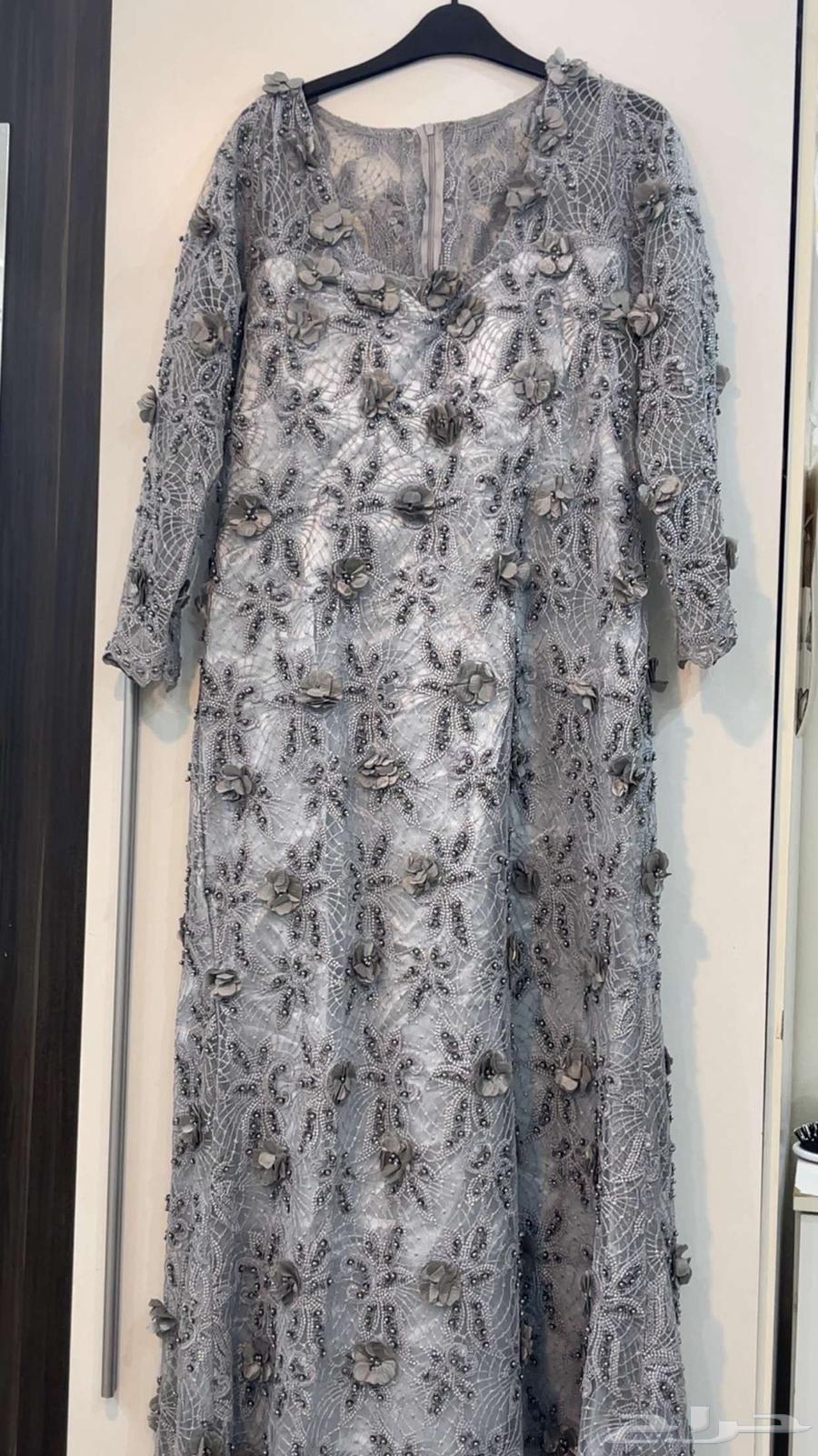 فستان لبس مرا وحده لمدة 6 ساعات فقط المقاس لارج (L)64377167512321110