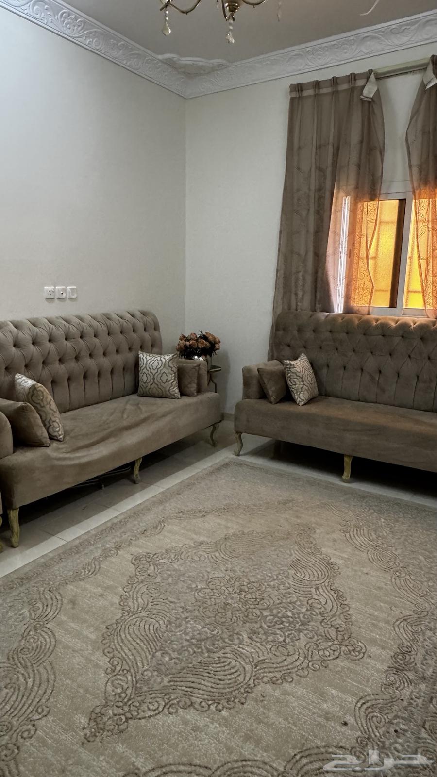 كنب في حالة جيده 3 قطع 500 ريال64382307913475111