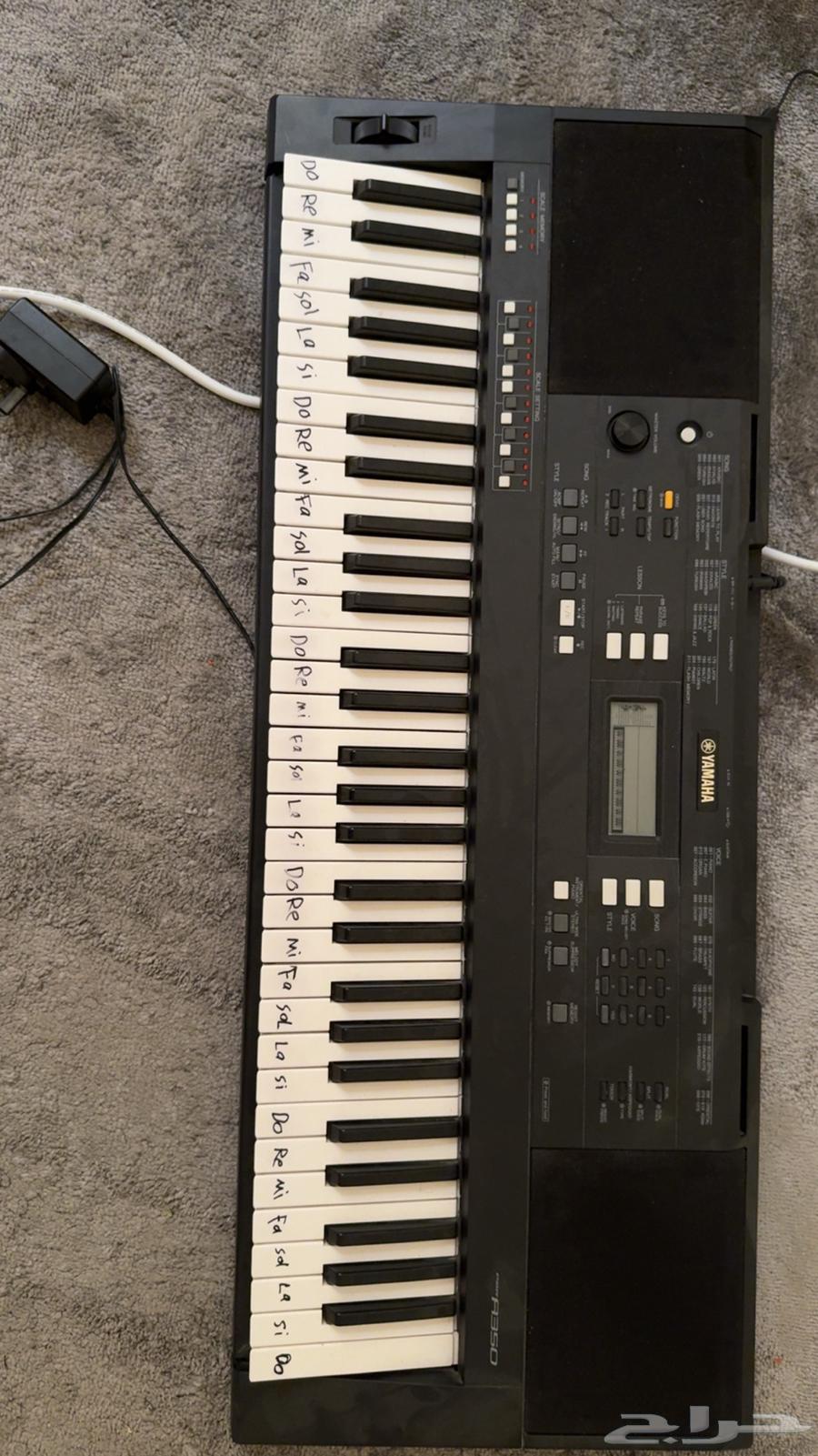 Clean Yamaha A350 keyboard64385705151235110