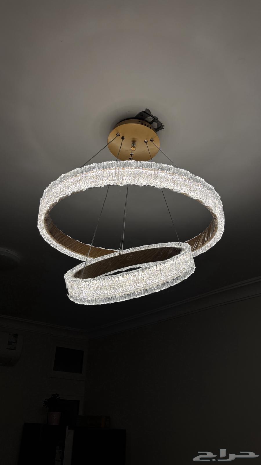 ثريت نجف مودرن مقاس 60 جديده64388454412674110