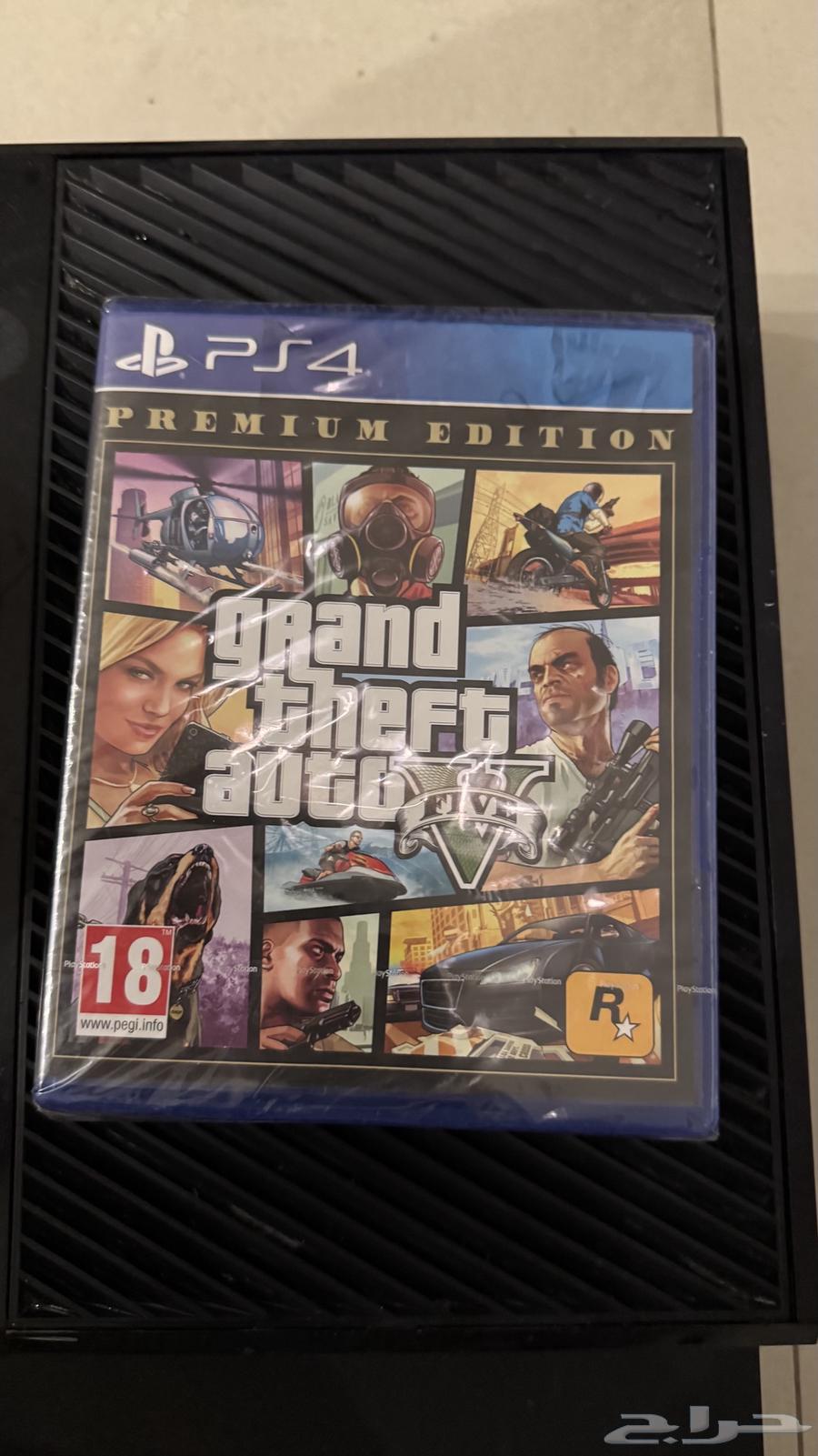 سوني فور 500 قيقا مع يد وشريط قراند جديد بقراطيسه واكسبوكس164387369227010111