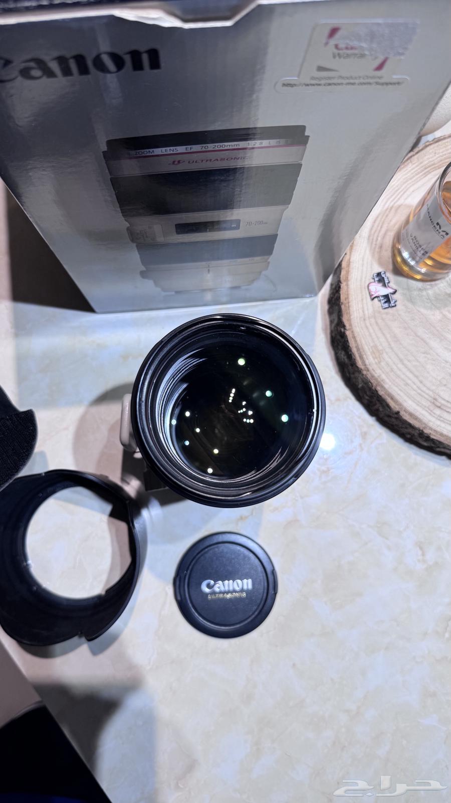 عدسة كانون 70-200 الأصدار الثاني فتحة 2.864379355778562111