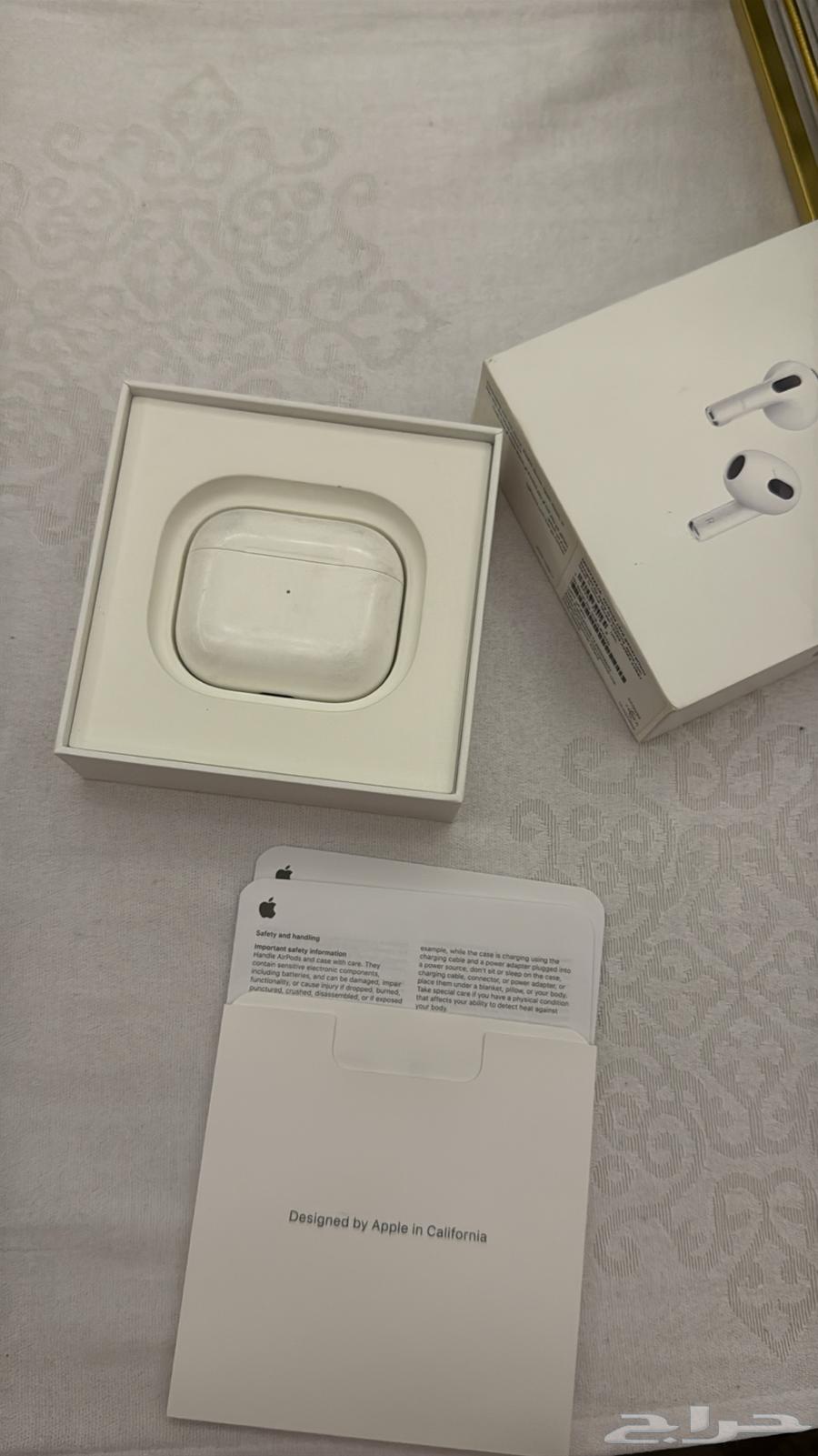 بيت سماعة أيربودز أو علبة سماعه أيربودز الجيل الثالث64378091149186110