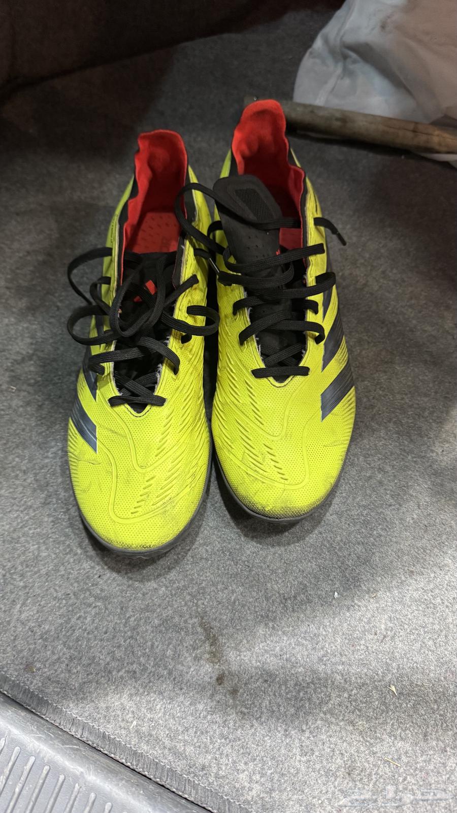 بوت اديداس اصلي استخدام 4 مرات فقط64379326313857110