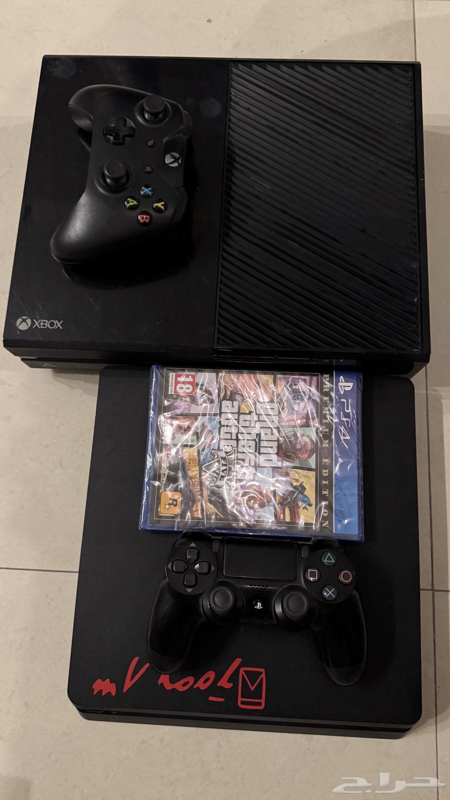 سوني فور 500 قيقا مع يد وشريط قراند جديد بقراطيسه واكسبوكس164387369227010110