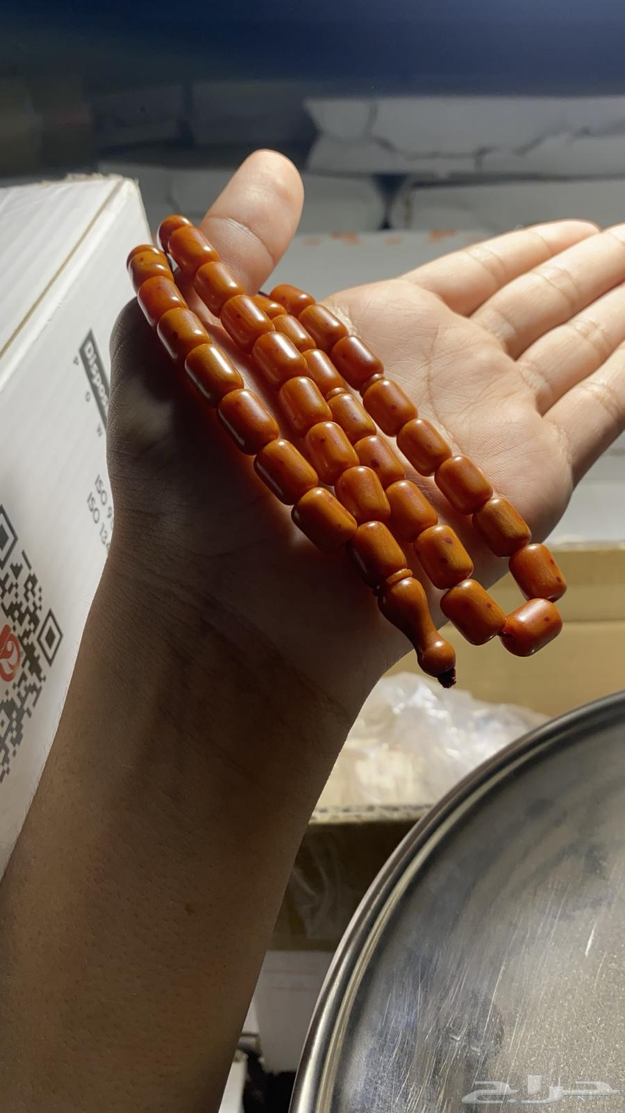 سبحة سندلس قديمة أصلية   33 خرزة مكوية64390137408130110