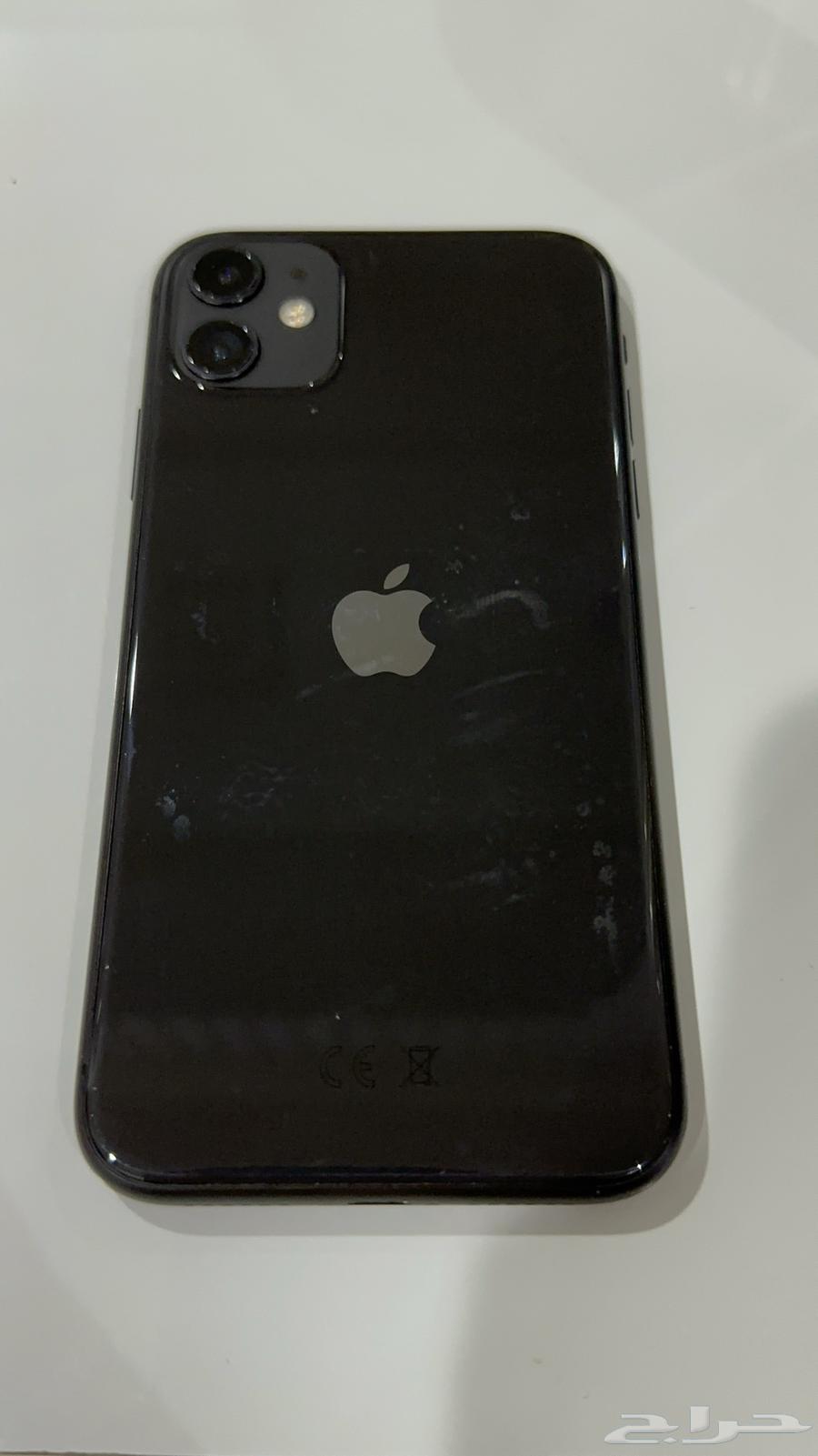 جوال آيفون 11 لون اسود براعيكم بسعر64379822192771110