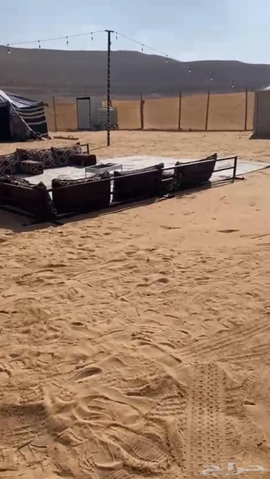 للبيع مخيم ب اغراضه كامله64381684917251113