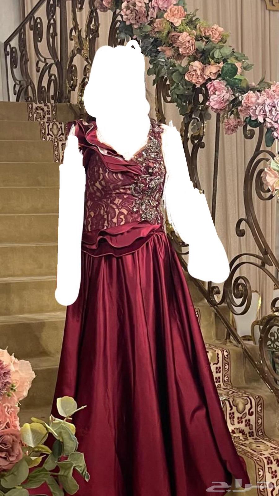 فستان سهره من تصميم المصممة  منال الجديي64382900873346110