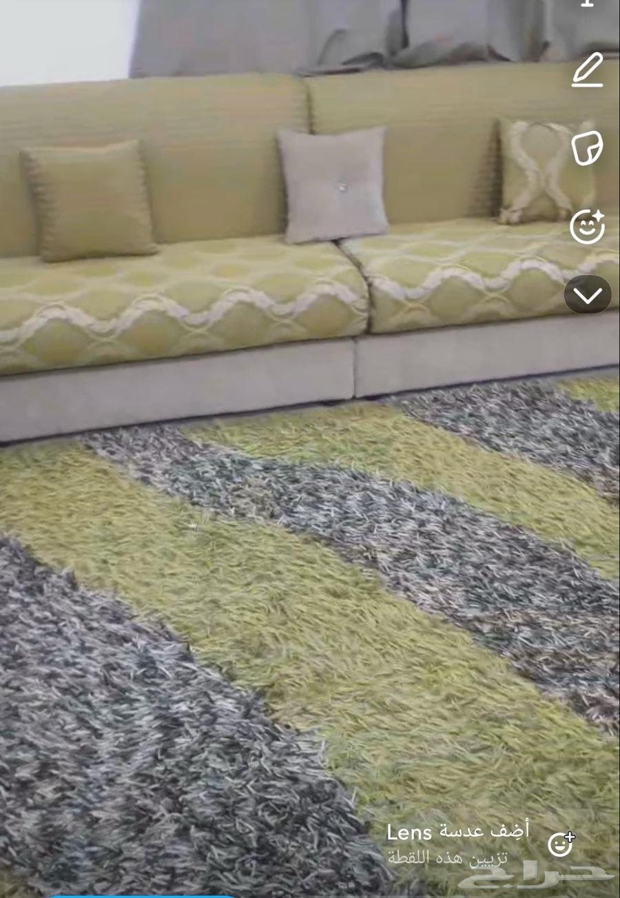 كنب وجلسه جديد جبته قبل شهر ونظيف مره64379152541570110