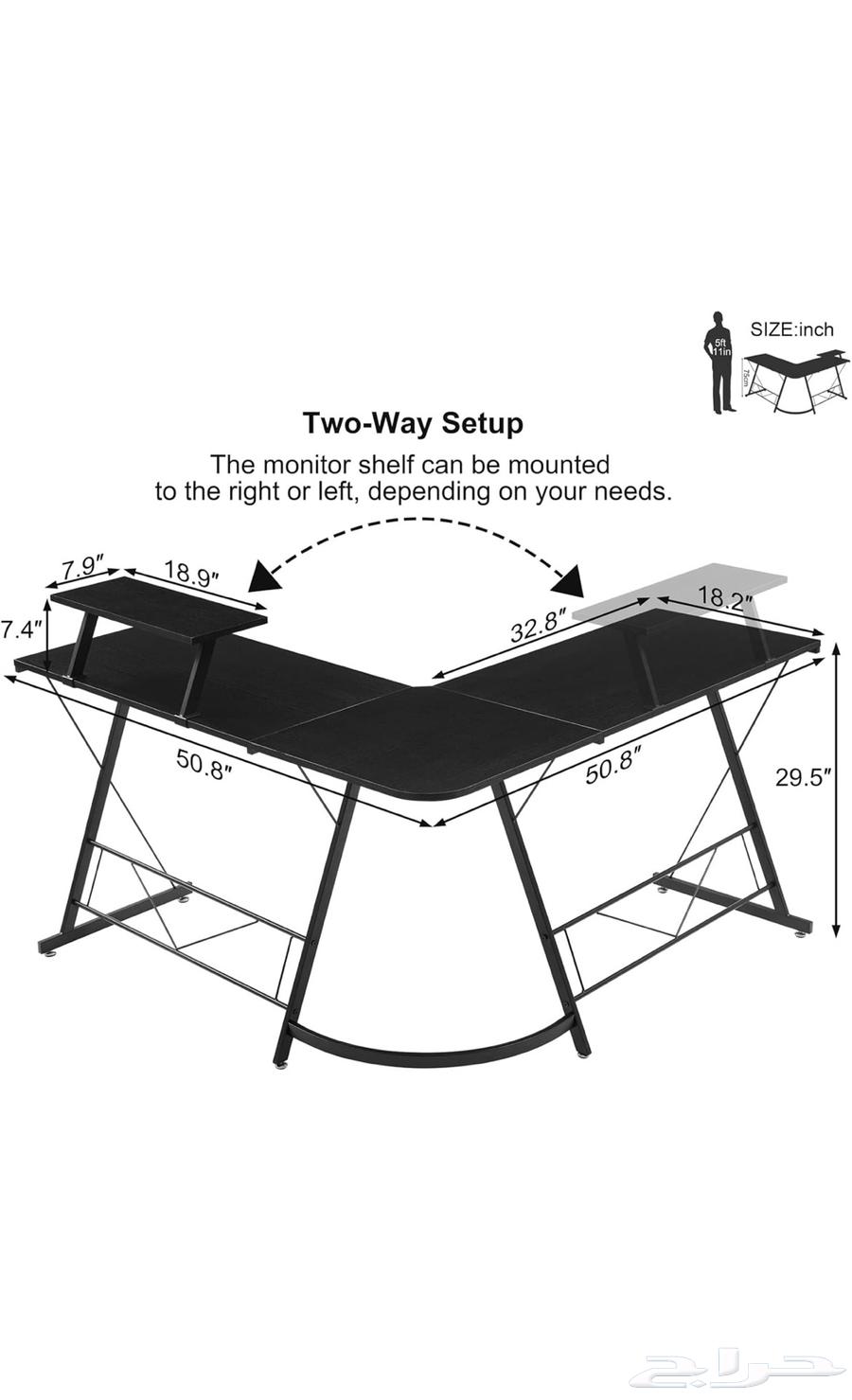 L Table64381961624961112