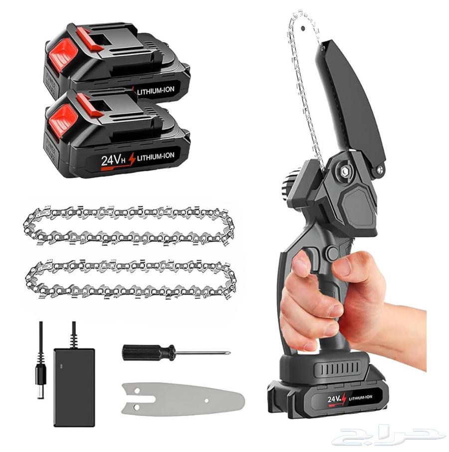 منشار كهربائي جنيزير 6 أنش جديد بكامل ملحقاته64390720313474110