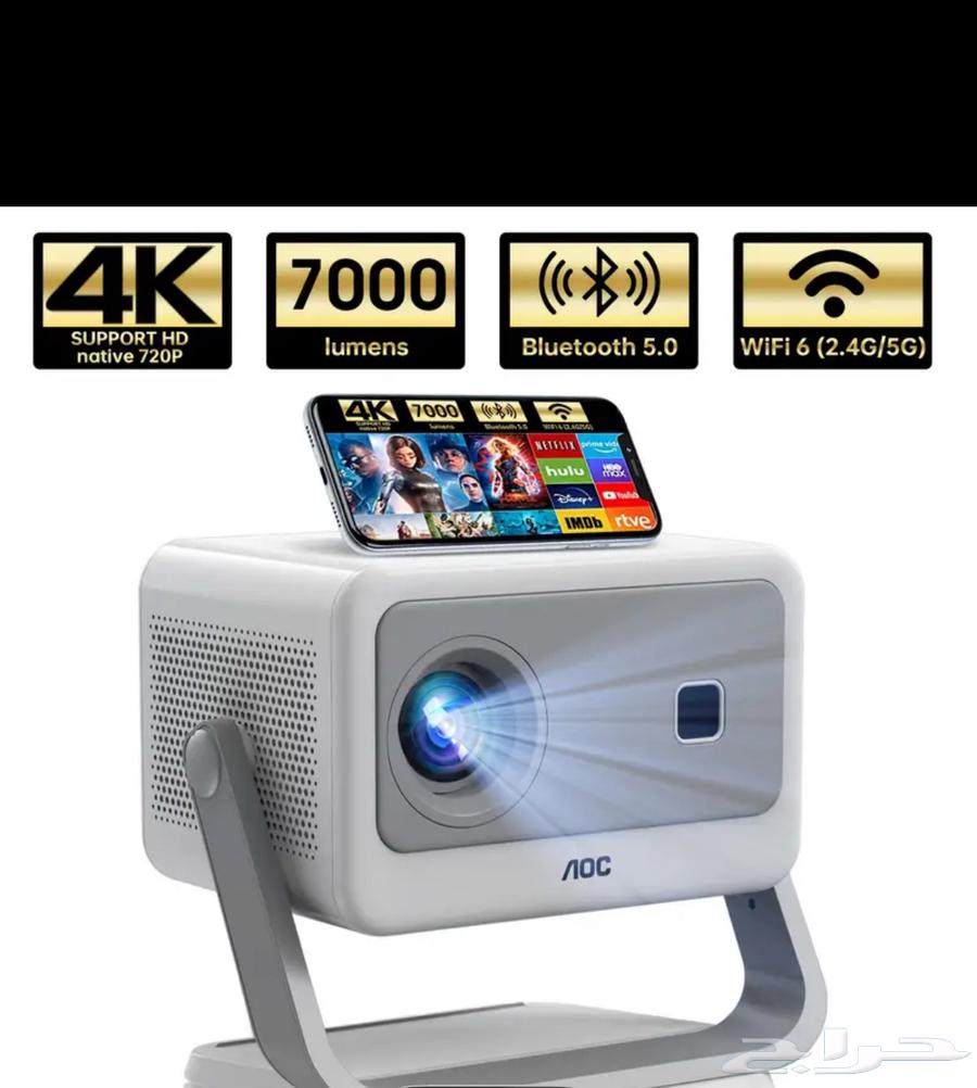بروجكتر ذكي بدقه 4k64387592948611110