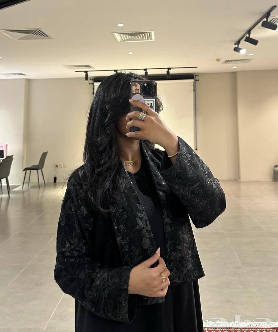 عبايه كريب ملكي64384465458562111