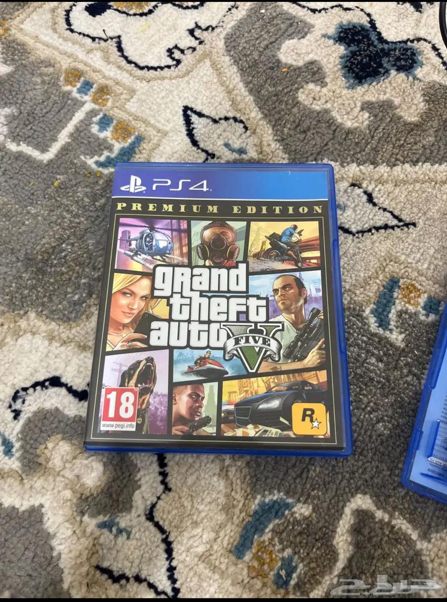 طارة سوني 4 و 3 معه شريط قراند64392128034563113