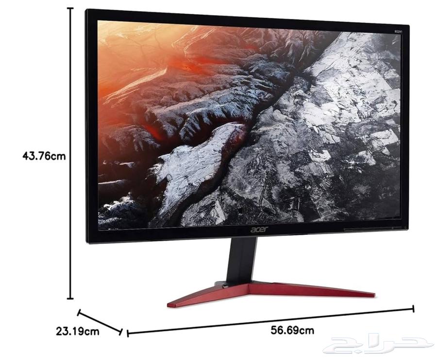 شاشة قيمنق ( 24 بوصه) Acer KG241Q ( 144Hz )64388427254786111
