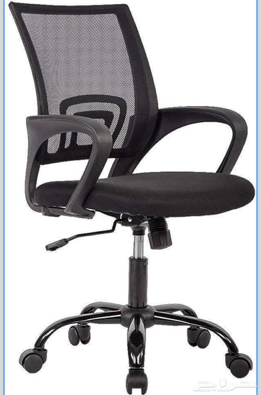 PC, monitor, chair, and table from my brother's new setup64382569755011113