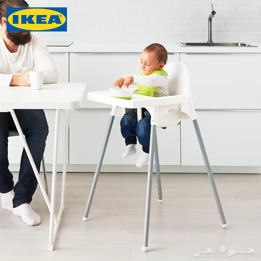 عدد 2 كراسي ايكيا اطفال مع البطانة64387759972993114