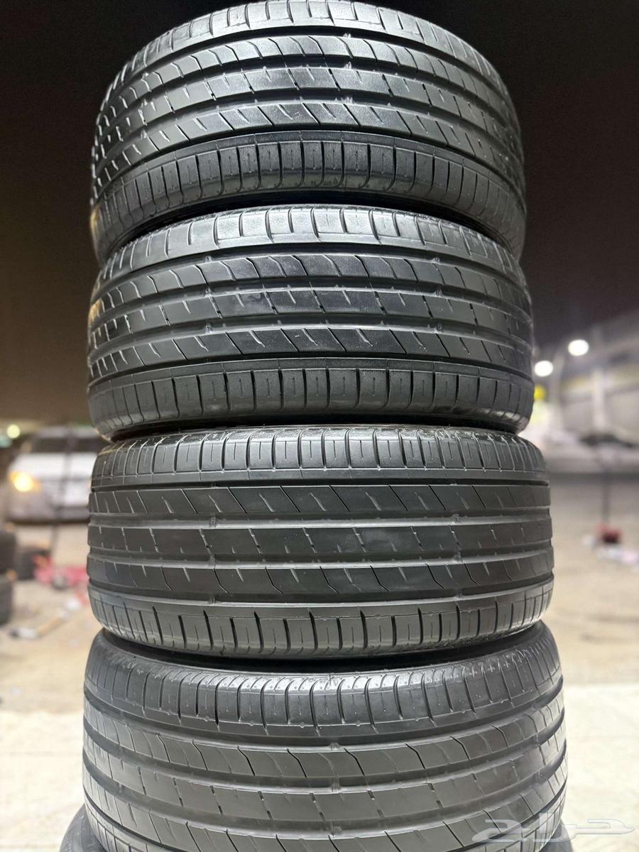 235 45 17 طقم كفرات نكسن كوري نضيف64521297790211113