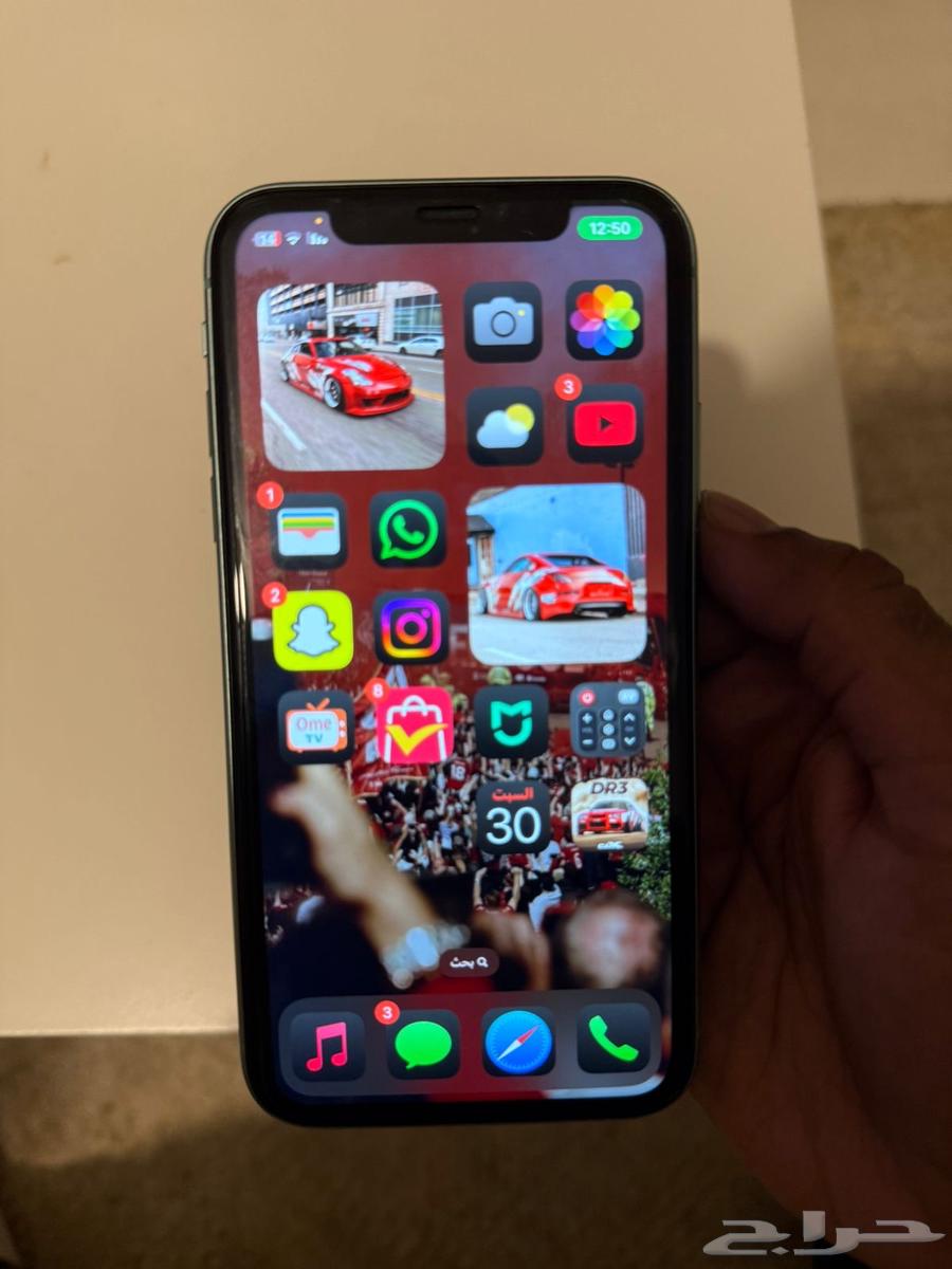 ايفون 11 نظيف مافك للبدل64378484228226112