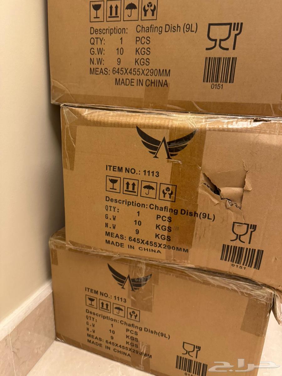 صواني سخانات بوفيه ستيل جديد64385049882627110