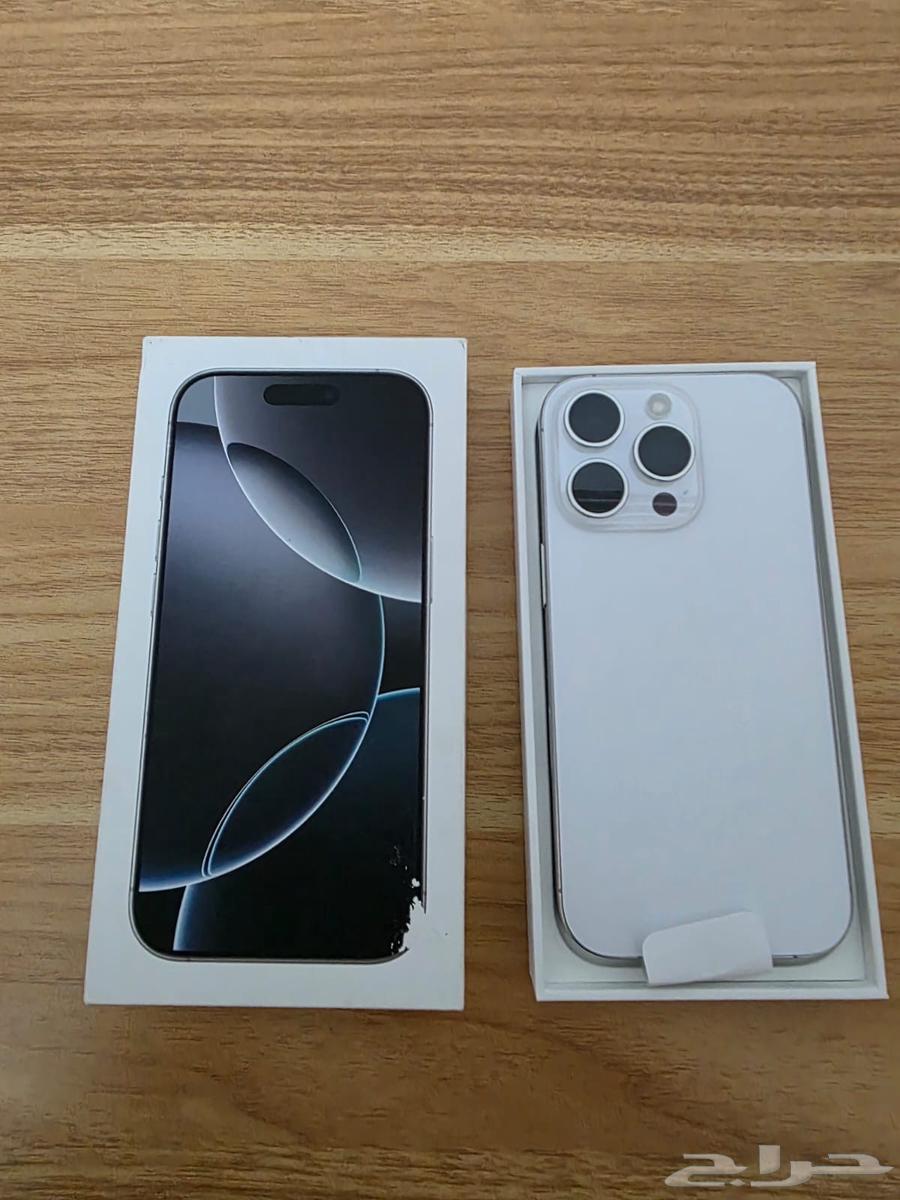 ايفون 16 برو 1 تيرا تيتانيوم ابيض64383636646913110