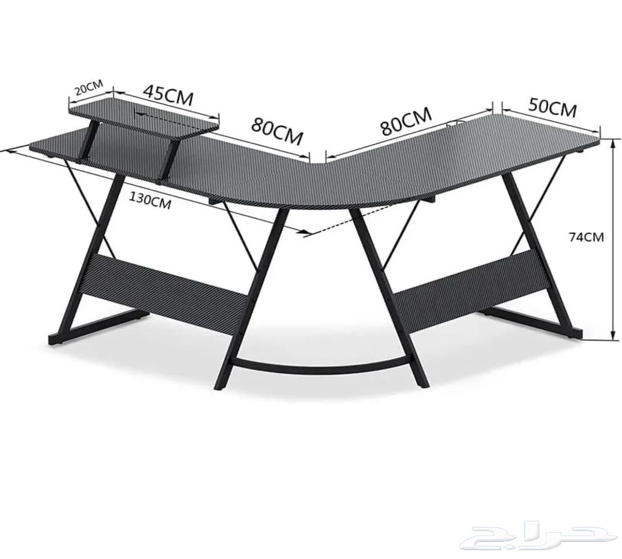 طاولة قيمنق ابيض جديدة64378832686467113