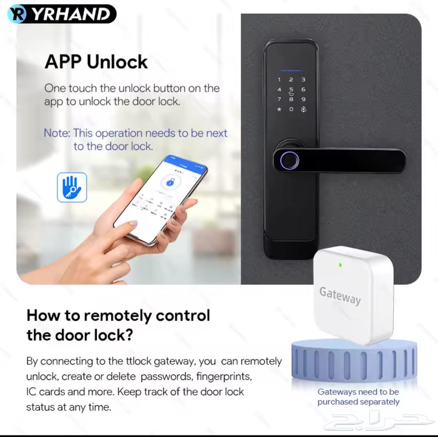 Smart internal lock64384423922819111