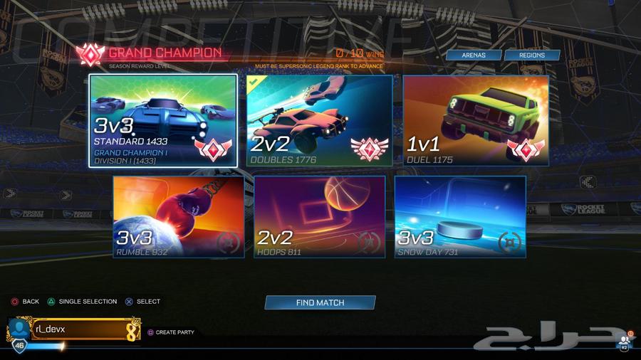 حساب روكيت ليق للبيع64379108631298110