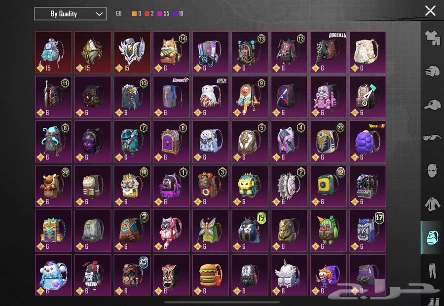 حساب ببجي عالمي64386082547714110