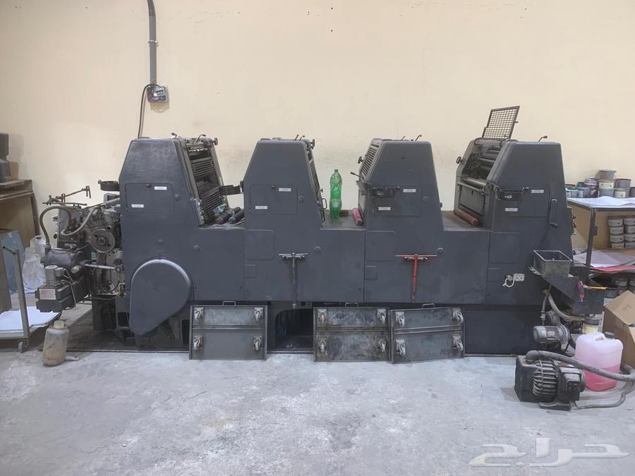 مطبعة اوفست كاملة للبيع او الايجار64391825075202114