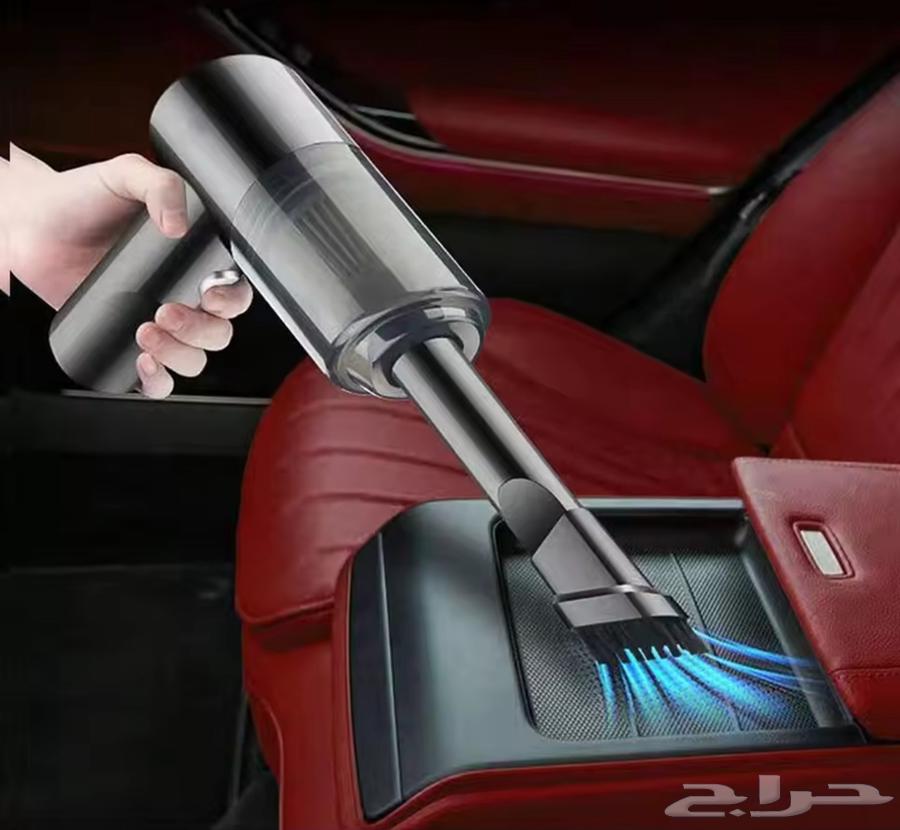 مكنسه صغيره للسيارة ( اسود - وردي)64382942165762111