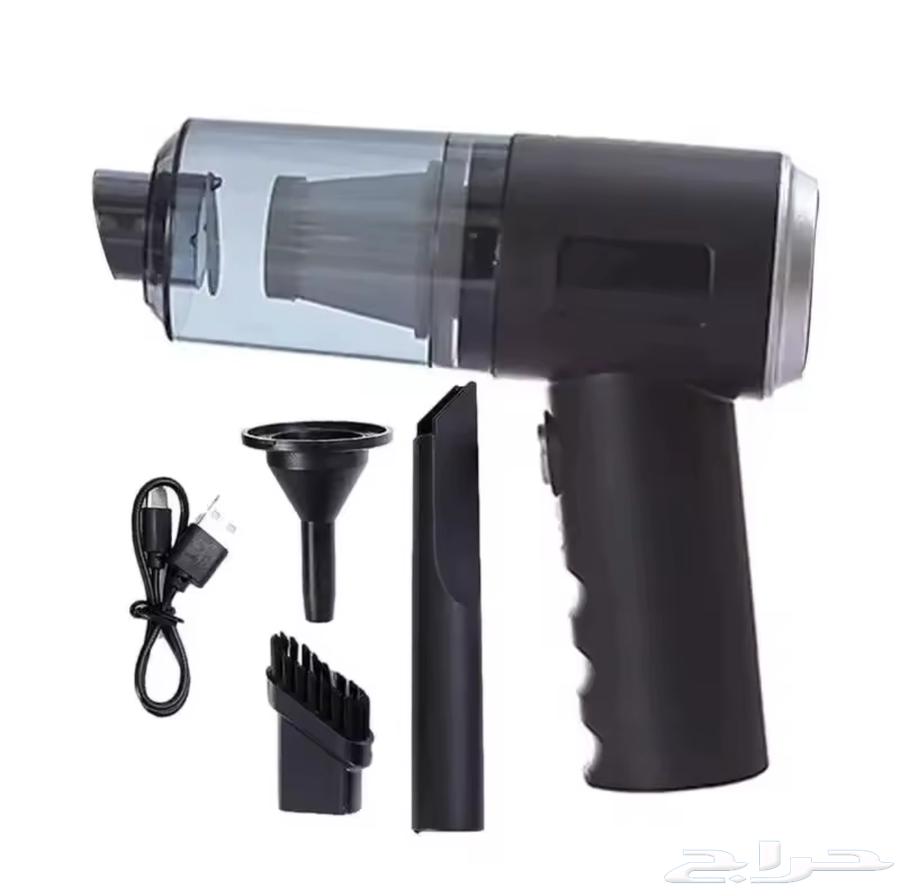 مكنسه صغيره للسيارة ( اسود - وردي)64382942165762110