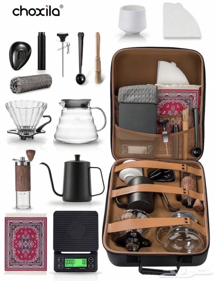 حقيبة قهوة 15 قطعة غلاية قهوة جديدة64388204089730112