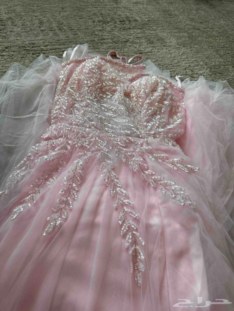 فستان بينك فخم64383220136066110