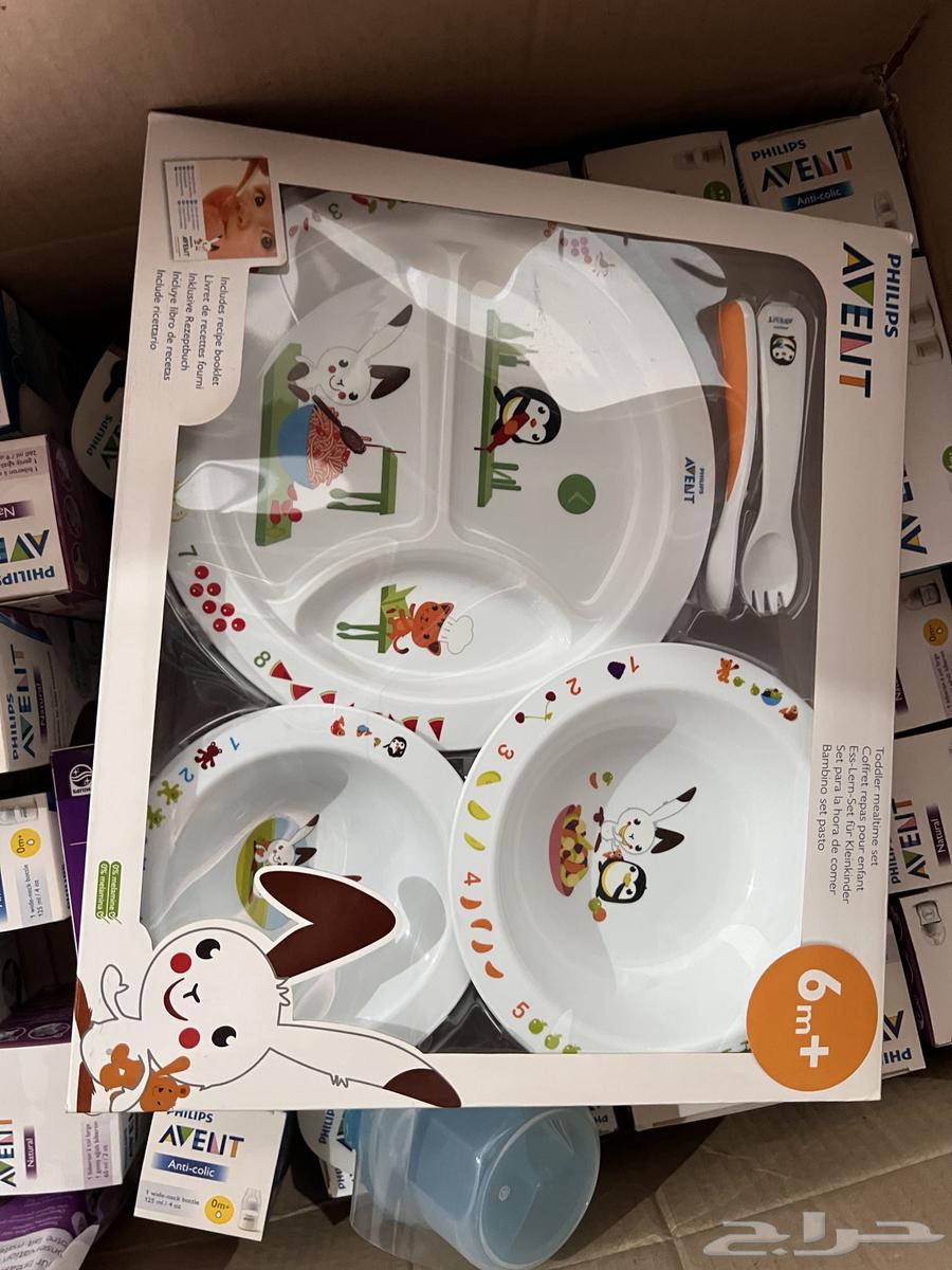مجموعة رضاعات اطفال مع مستلزمات عناية بالطفل64391742542338113