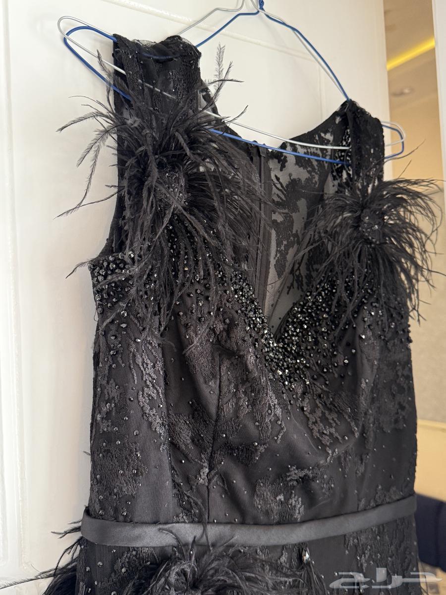 فستان سهره لبس مره وحده مع هديه طقم اكسسوار64383441974914112