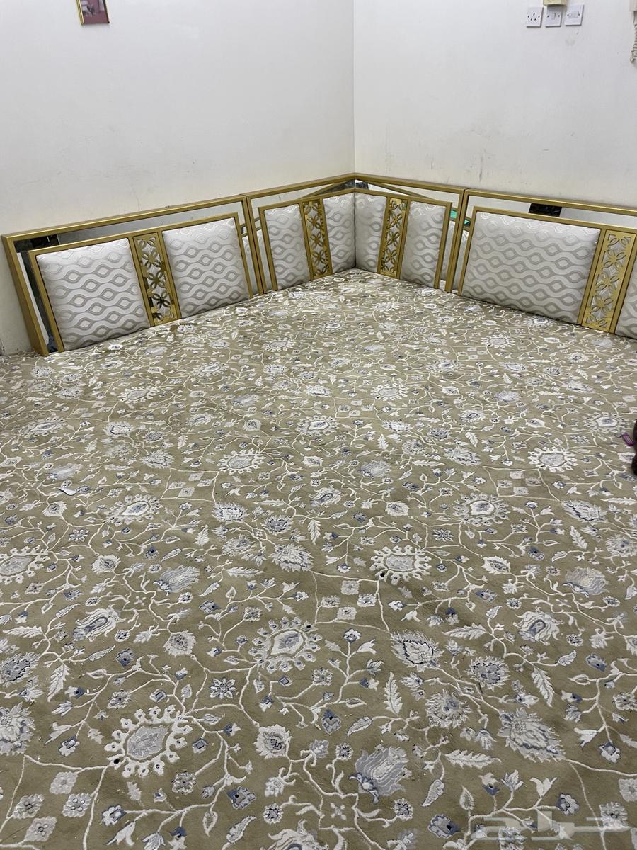 كنب مشاءالله فخم شبه جديد معي الفرشه64392223926529110