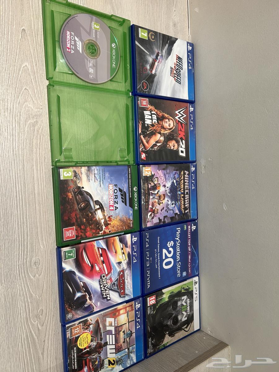 اشرطه سوني 5و4 واكسبوكس ون64391990226689110