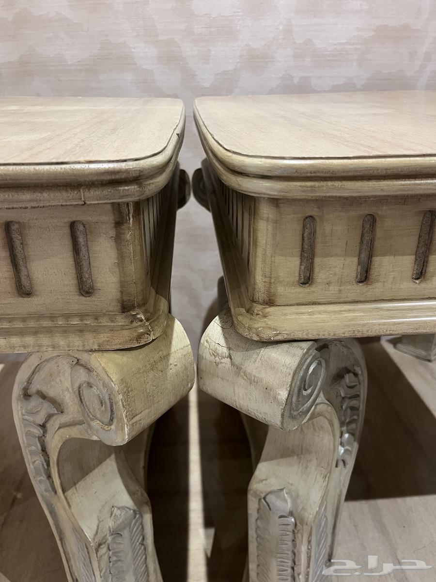 طاوله بيج مع 2 جانبي64377447287426112