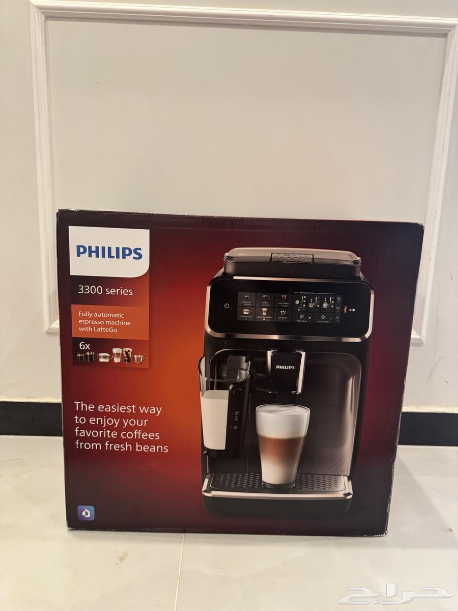 مكينة قهوة من فيلبس جديدة64382335038593110