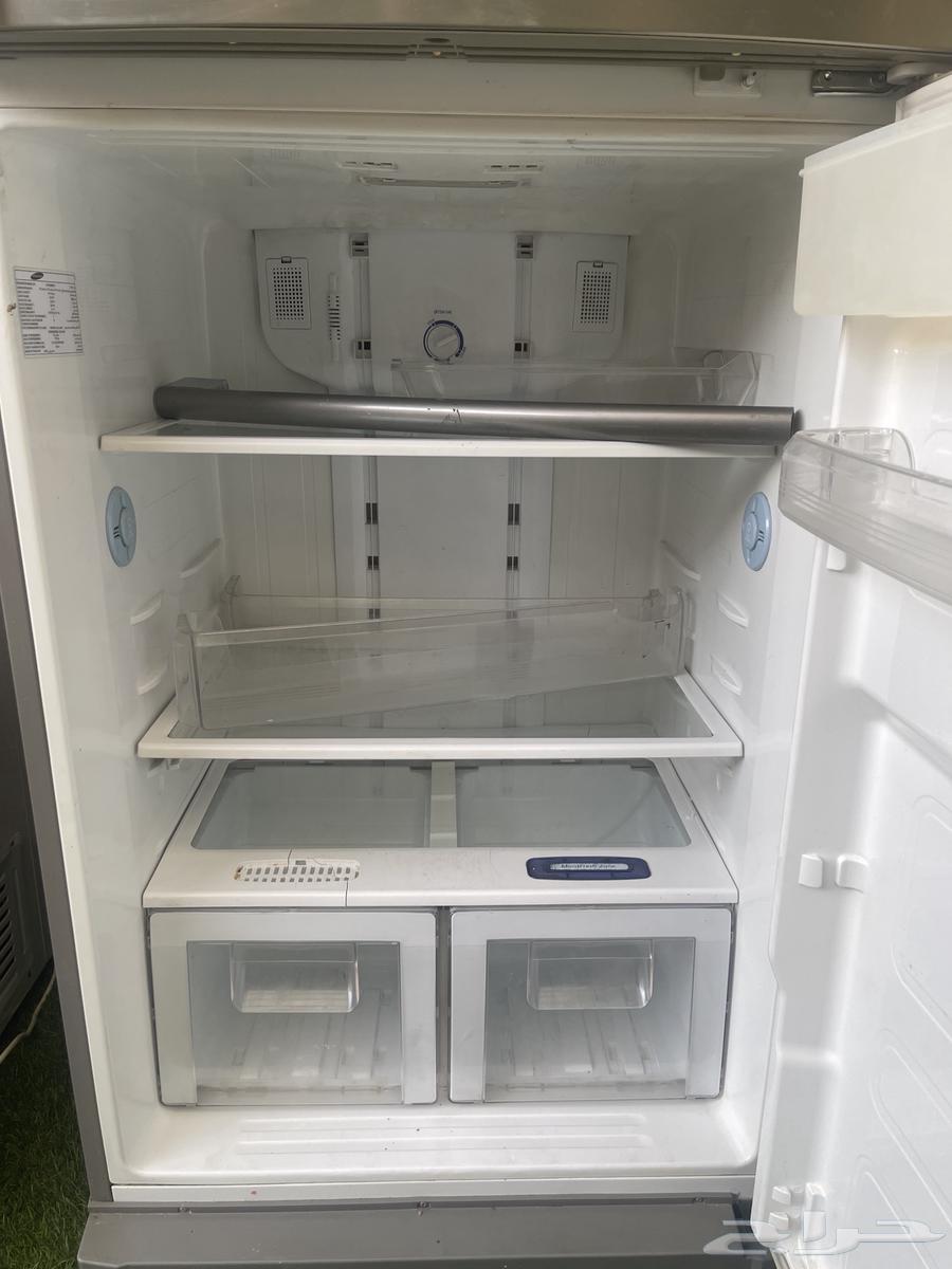 ثلاجة للبيع سامسونج وفريزر ارضي وبرادة64386933779075112