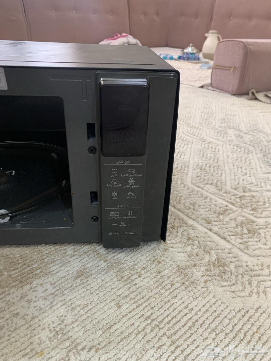 مكرووويف ال جي يشتغل ولايسخن للبيع64383483697539112