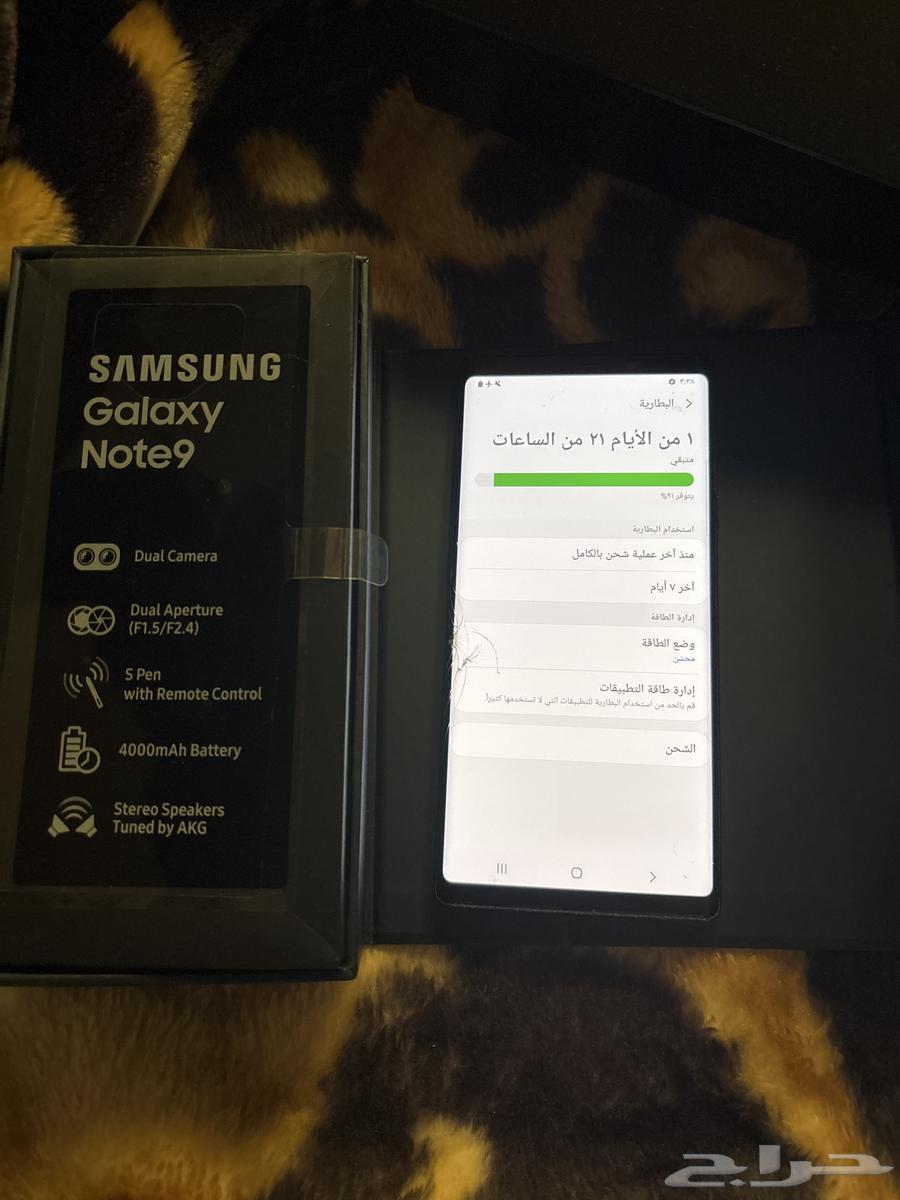 سلام عليكم ورحمة الله وبركاته معي جوال سامسونق نوت9 نظيف64385077423617112