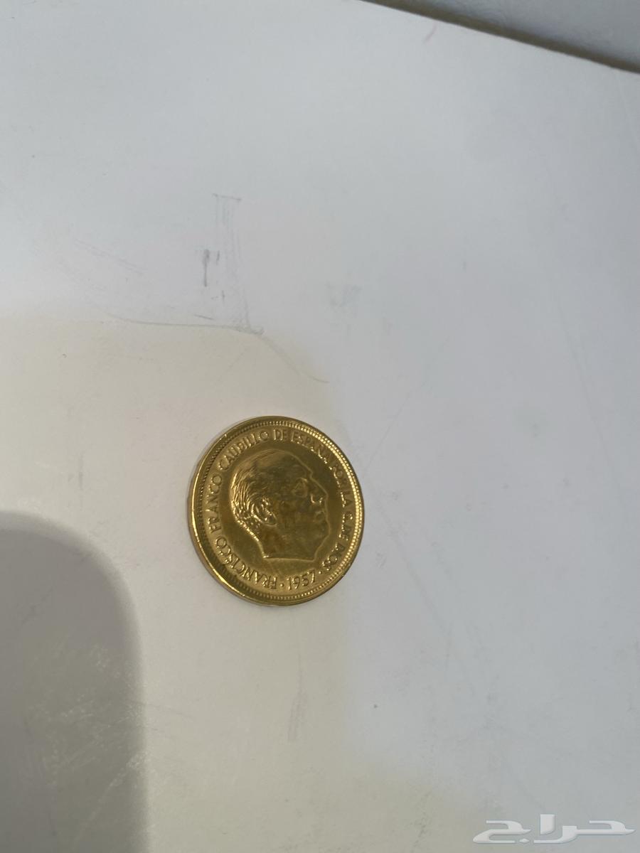 عملة معدنية قديمة مطلية بالذهب تراث للبيع64389847108737111