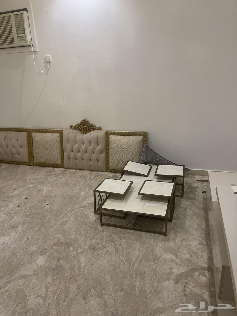 5-piece sofa with a set of backrest cushions, all with curtains and tables for sale64382666011395114