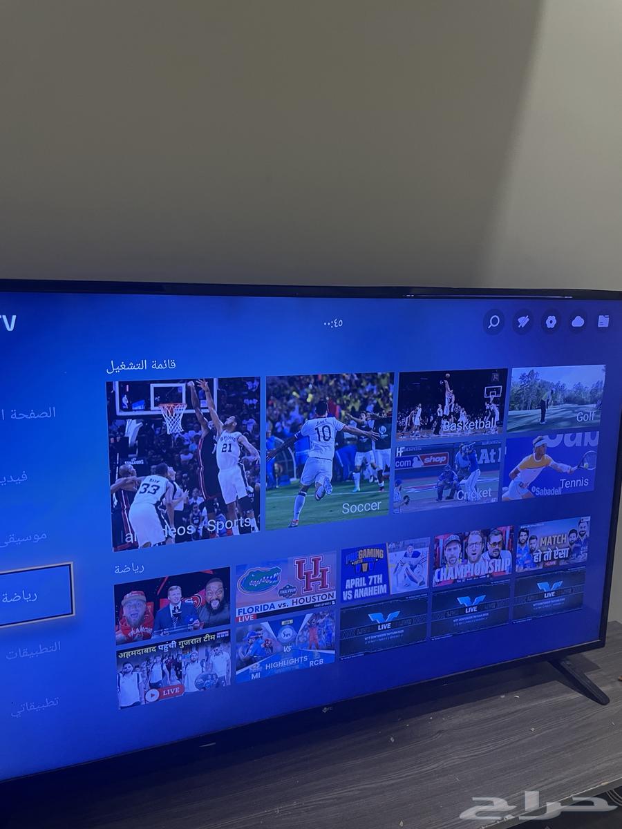 شاشة كبيره 64 بوصه تدعم كل شي64387257631747114