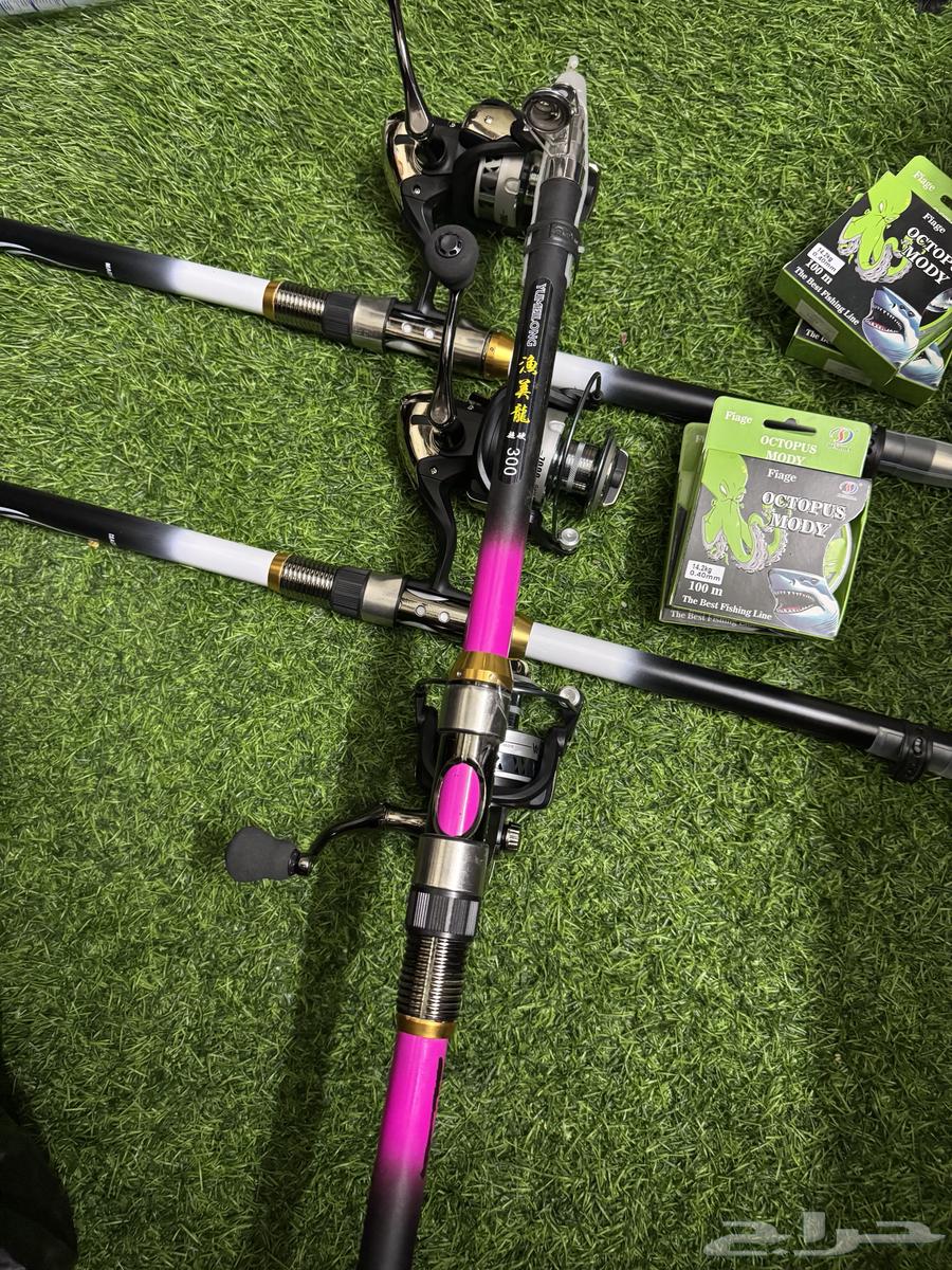 سناره صيد كامله مع خيط64391229240066113